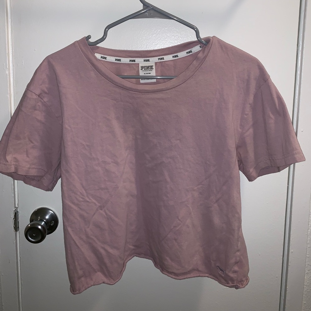 Pink Crop Top